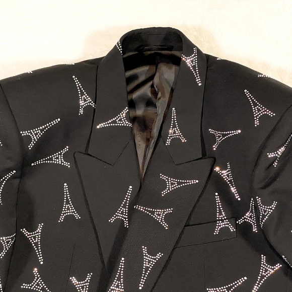 Balenciaga Eiffel Tower 80s shoulder jacket - Picture 11 of 16